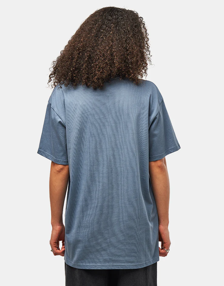 Carhartt WIP S/S Chase T-Shirt - Angelite/Gold - Image 6