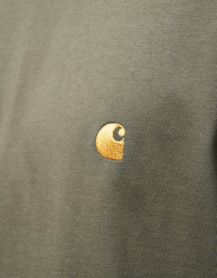 Carhartt WIP S/S Chase T-Shirt - Leaf/Gold - Image 4