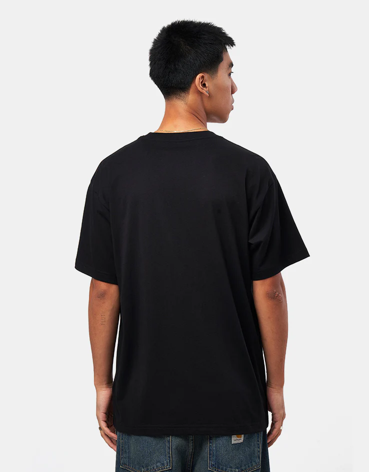Carhartt WIP S/S Clover T-Shirt - Black - Image 3