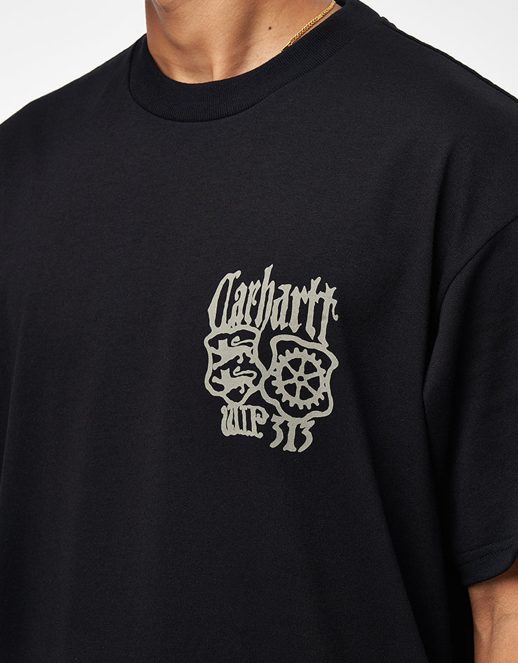 Carhartt WIP S/S Commuting Tales T-Shirt - Black - Image 2