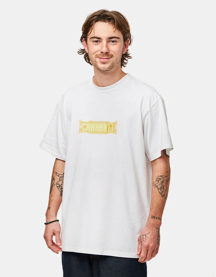 Carhartt WIP S/S Electric Boogie T-Shirt - White - Image 2