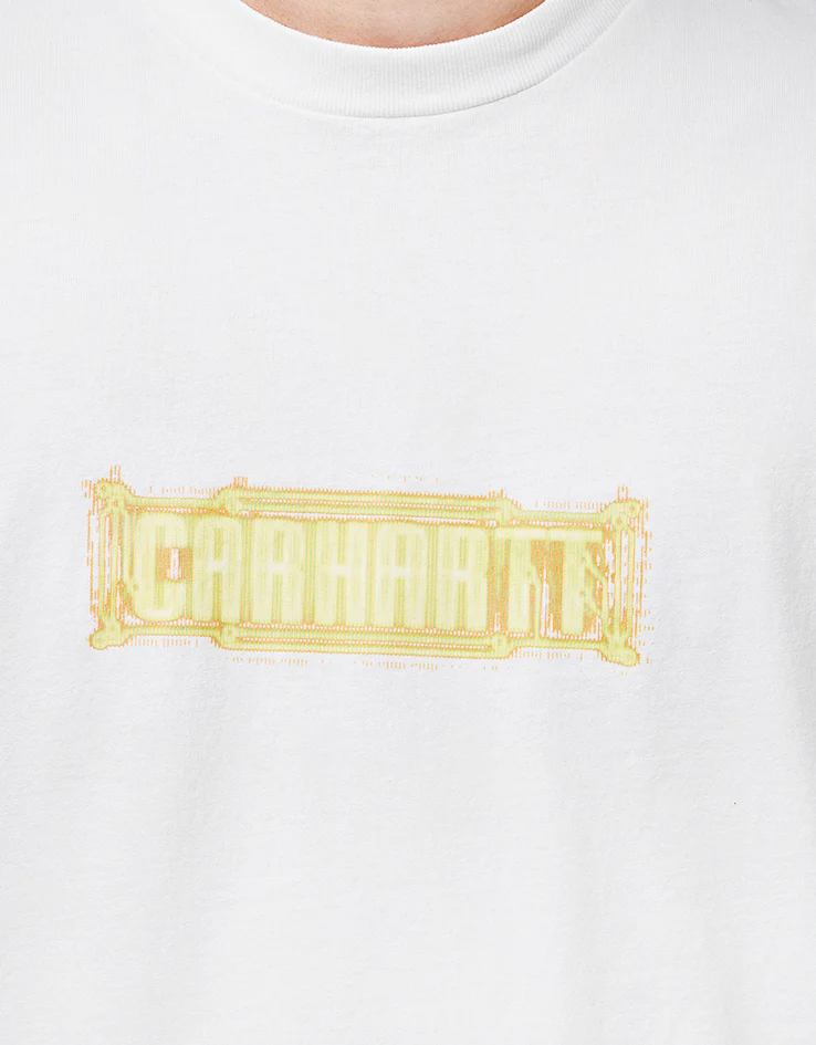 Carhartt WIP S/S Electric Boogie T-Shirt - White - Image 4