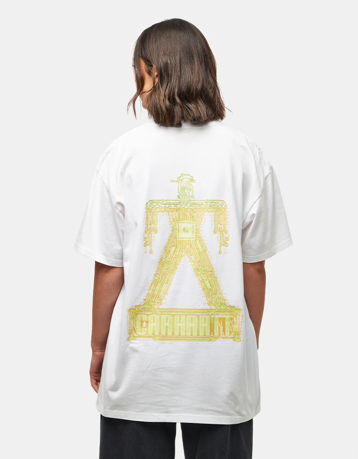 Carhartt WIP S/S Electric Boogie T-Shirt - White - Image 5
