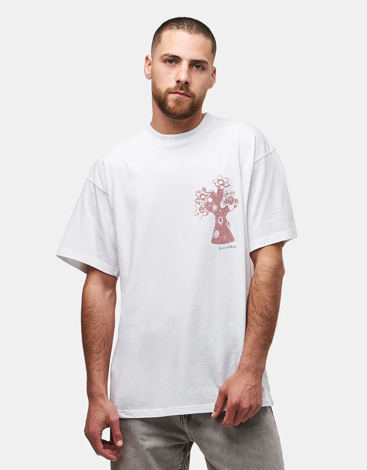 Carhartt WIP S/S Forma T-Shirt - White (Heavy Stone Wash) - Image 2