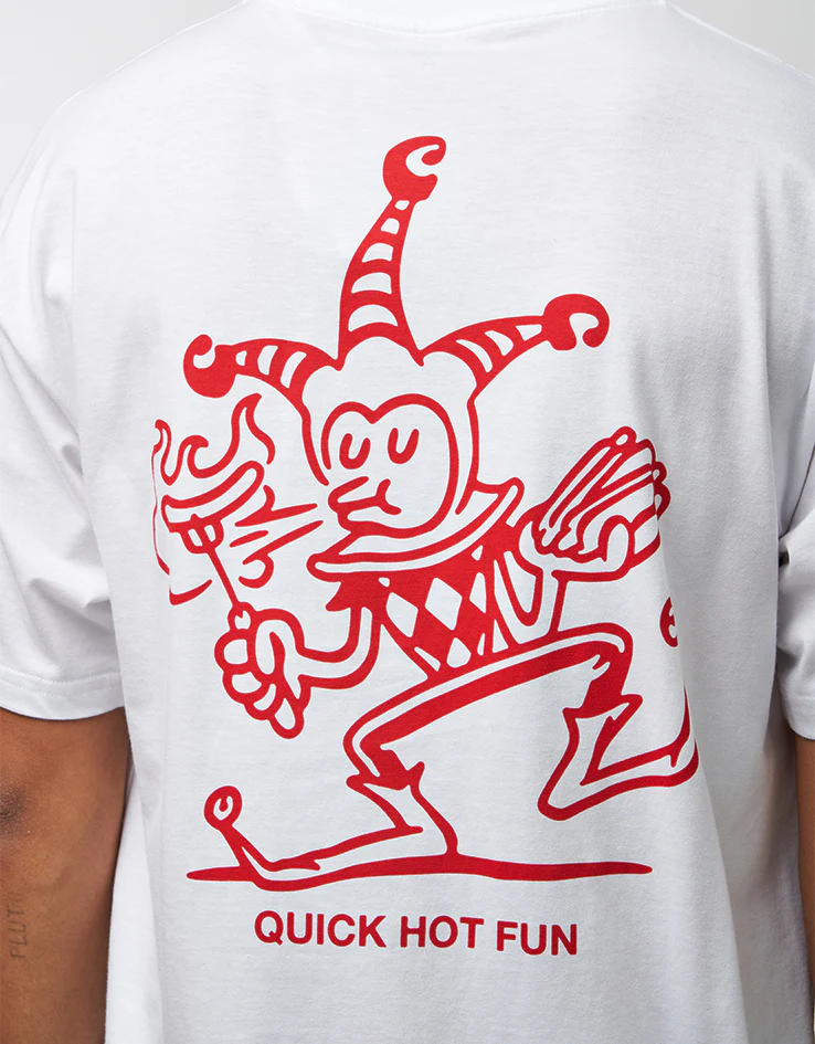 Carhartt WIP S/S Harlekin BBQ T-Shirt - White - Image 3
