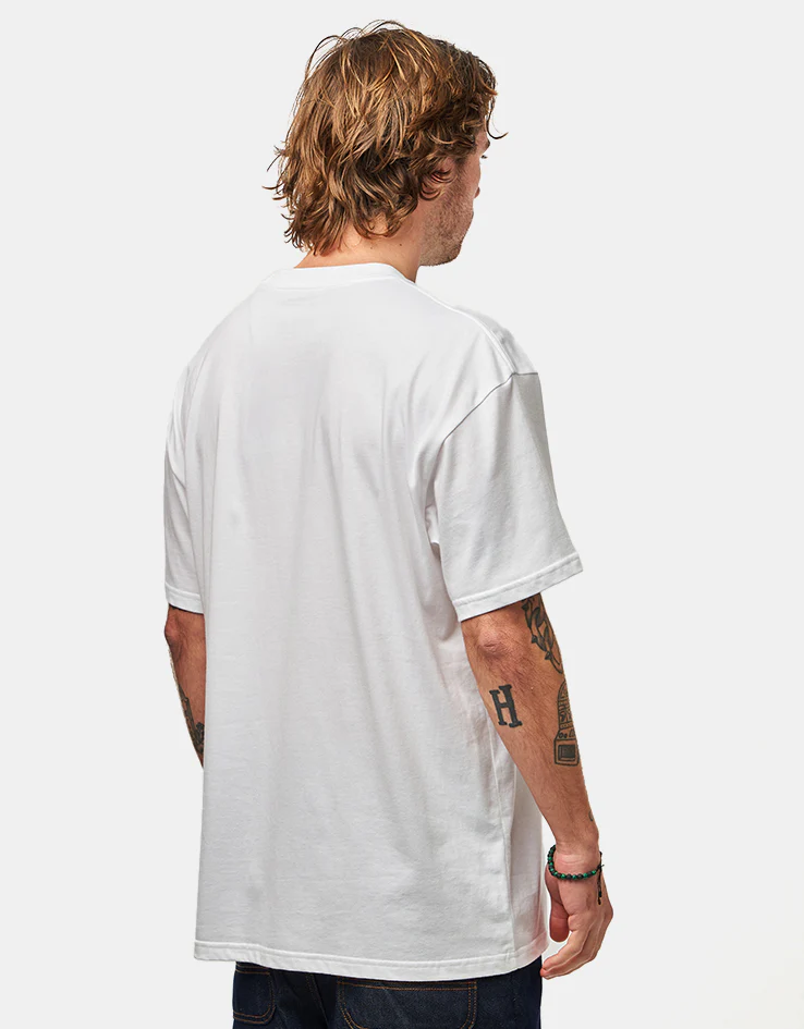 Carhartt WIP S/S Make Believe League T-Shirt - White - Image 2