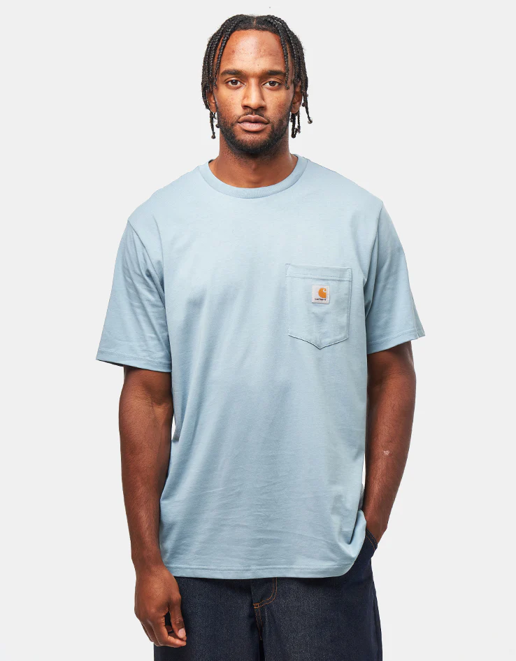 Carhartt WIP S/S Pocket T-Shirt - Citadel - Image 2
