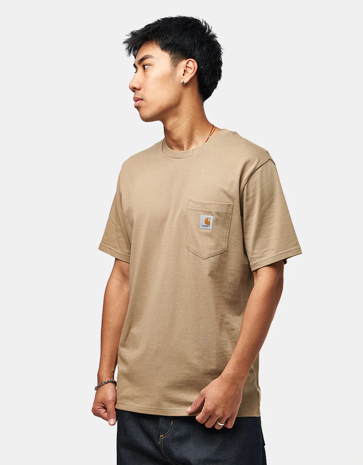 Carhartt WIP S/S Pocket T-Shirt - Iroko