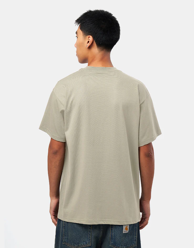 Carhartt WIP S/S Pocket T-Shirt - Puddle - Image 2