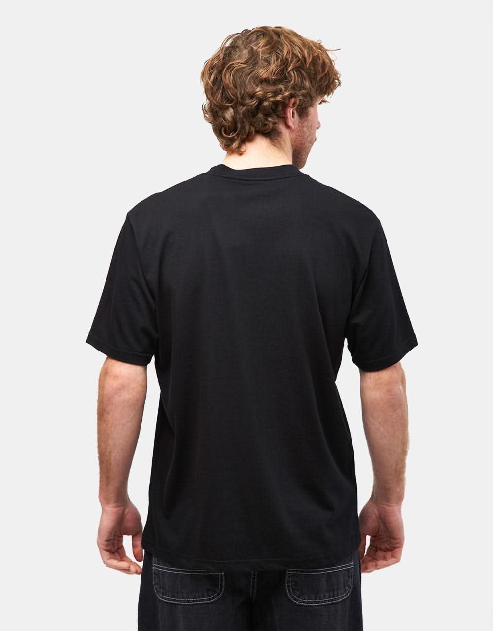 Carhartt WIP S/S Press Script T-Shirt - Black - Image 2