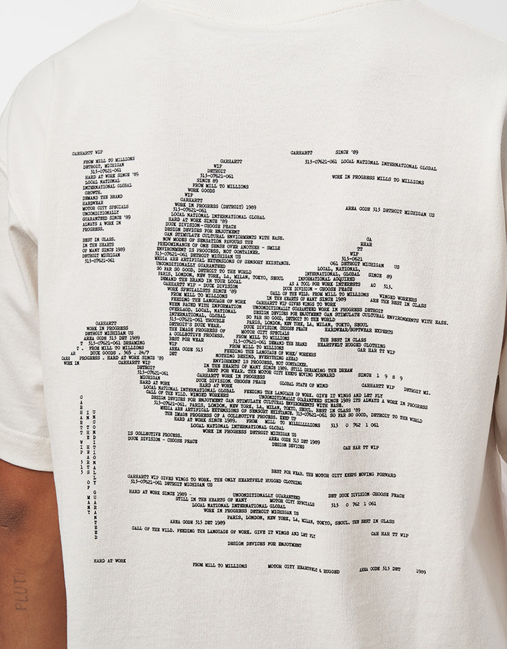 Carhartt WIP S/S Punched T-Shirt - Wax - Image 4