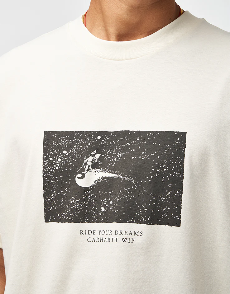 Carhartt WIP S/S Ride Your Dreams T-Shirt - Natural - Image 3