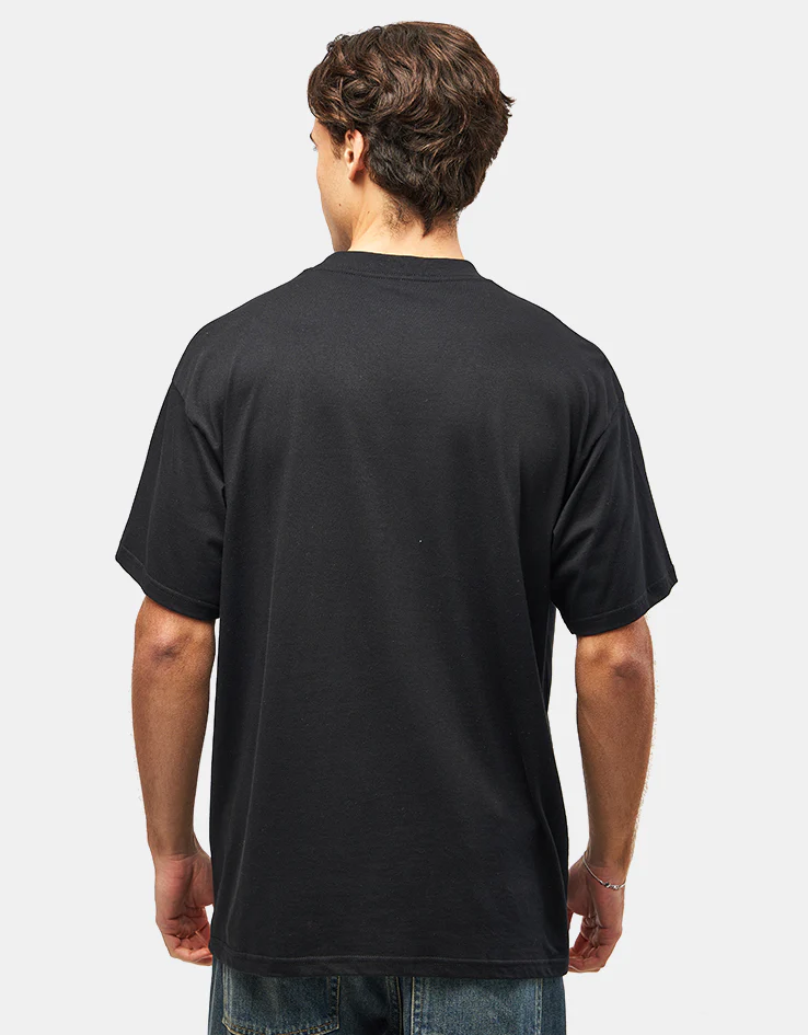 Carhartt WIP S/S Rising Helix T-Shirt - Black - Image 2