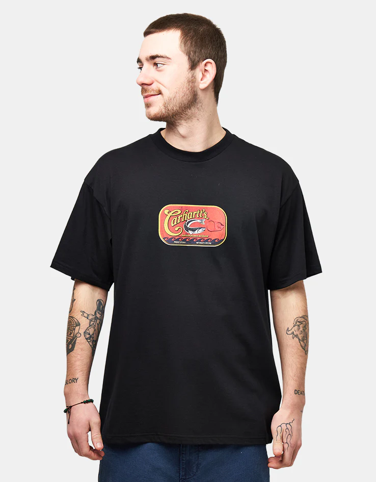 Carhartt WIP S/S Sardinas T-Shirt - Black