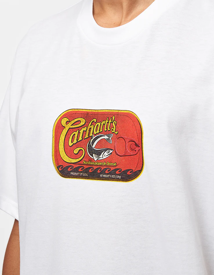 Carhartt WIP S/S Sardinas T-Shirt - White - Image 2