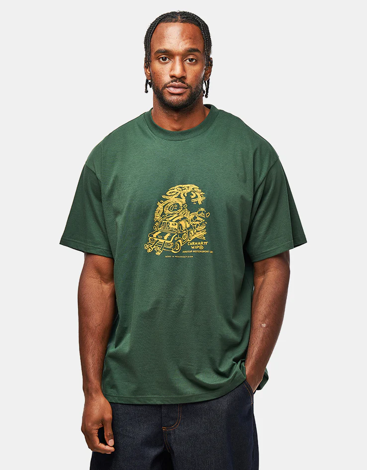 Carhartt WIP S/S Unit T-Shirt - Sycamore Tree - Image 2