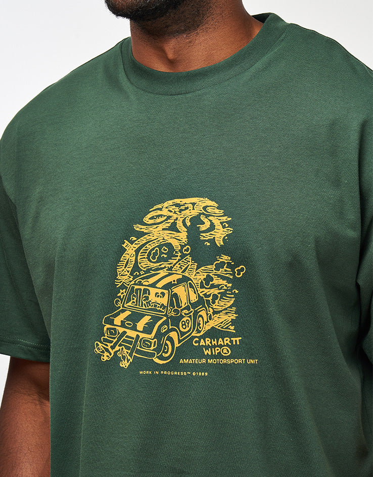 Carhartt WIP S/S Unit T-Shirt - Sycamore Tree - Image 4