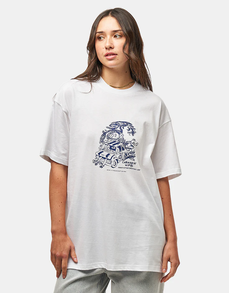 Carhartt WIP S/S Unit T-Shirt - White - Image 5