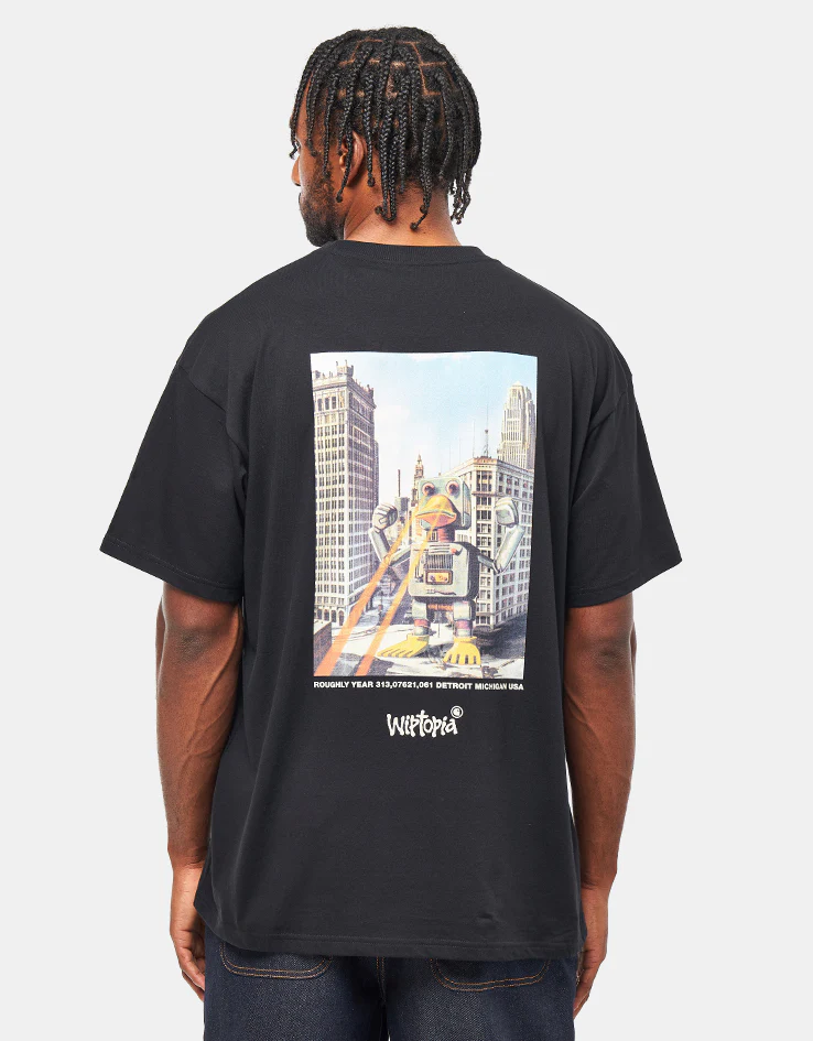 Carhartt WIP S/S Wiptopia T-Shirt - Black - Image 2