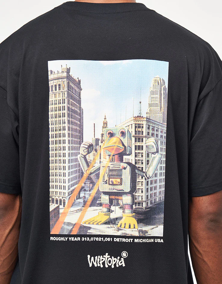 Carhartt WIP S/S Wiptopia T-Shirt - Black - Image 4