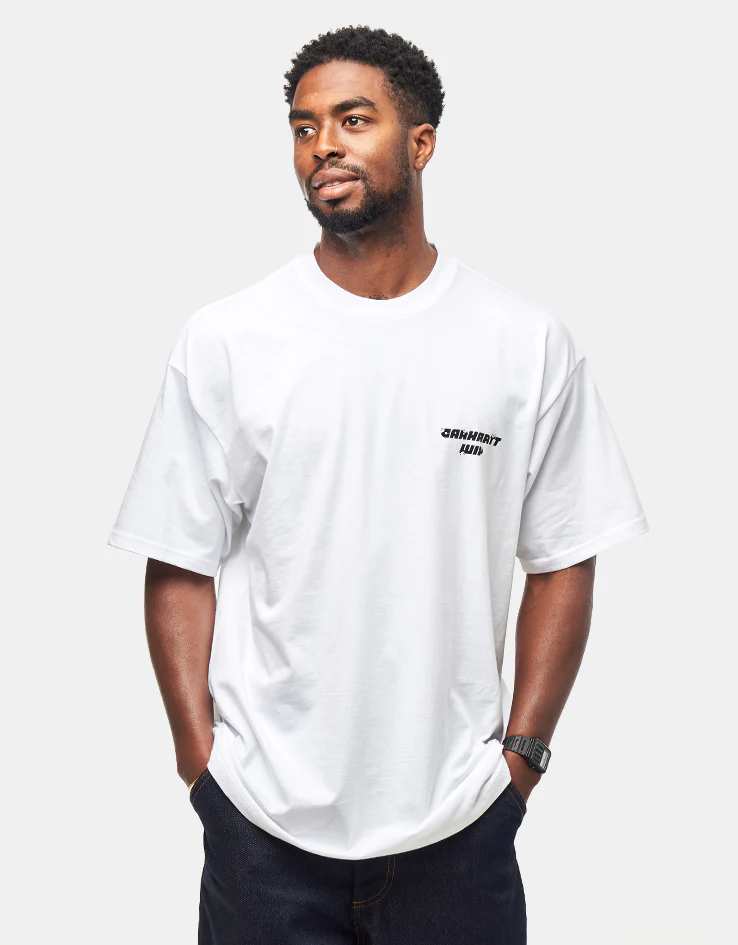 Carhartt WIP S/S Wiptopia T-Shirt - White - Image 2