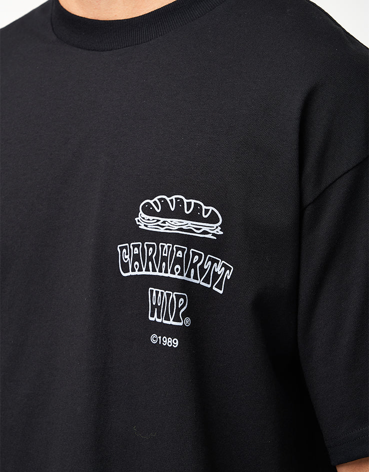 Carhartt WIP Sandwich T-Shirt - Black - Image 4