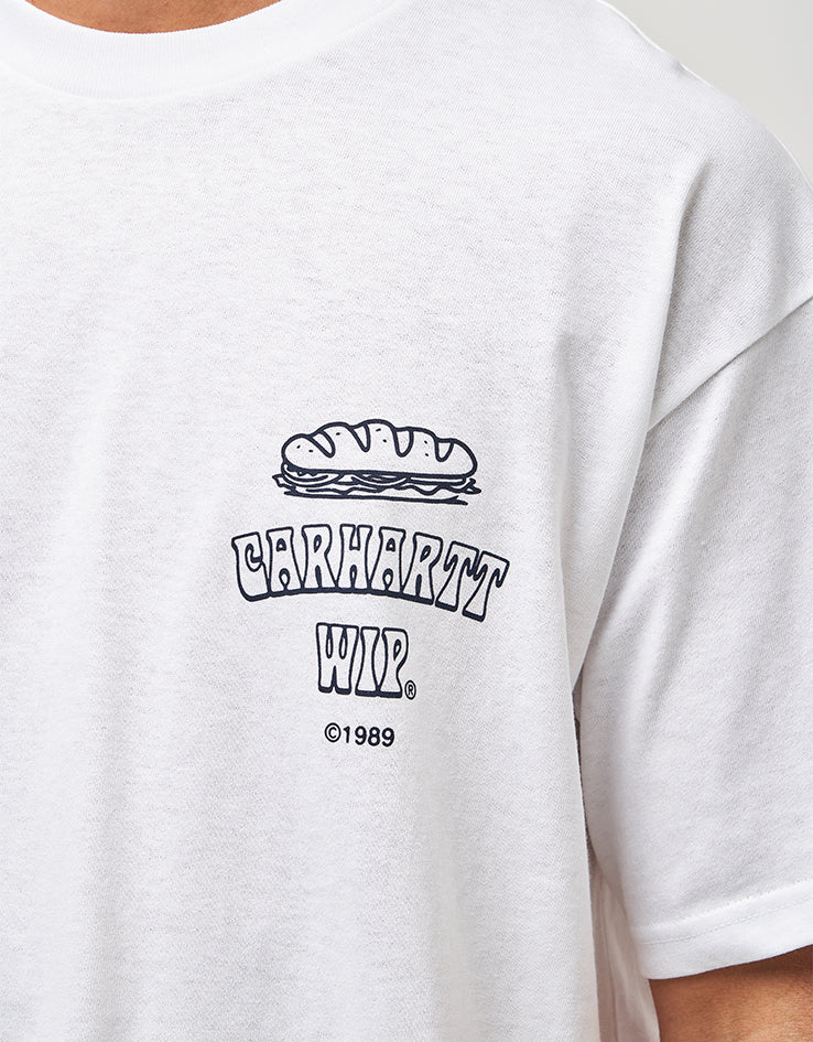 Carhartt WIP Sandwich T-Shirt - White - Image 4