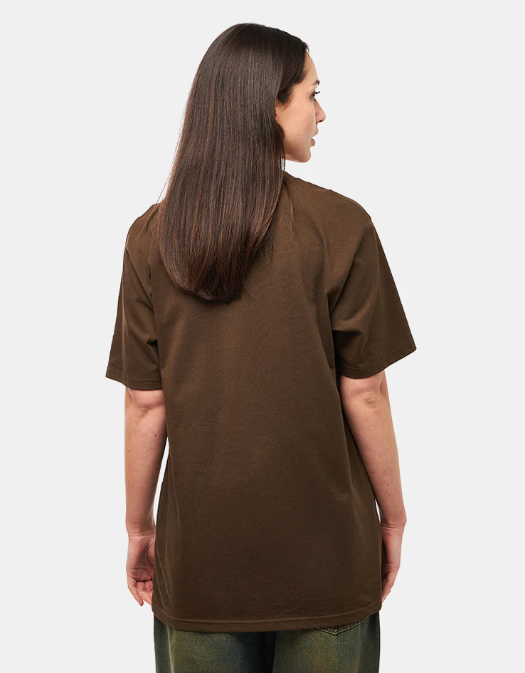 Carhartt WIP Script T-Shirt - Liberica/Air Sky - Image 5