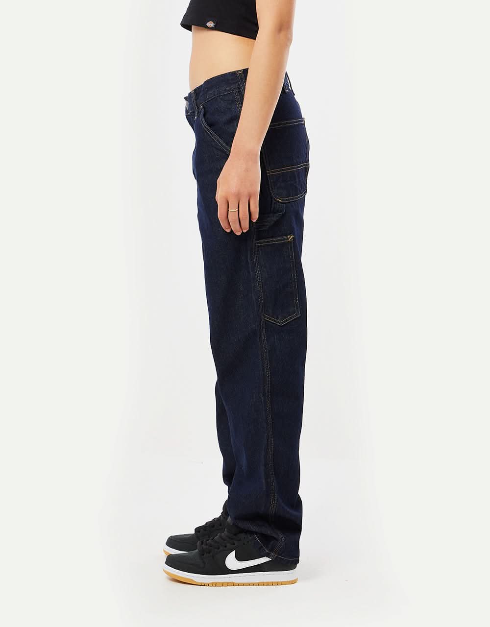 Carhartt WIP Single Knee Pant - Blue (Rinsed) - Image 11