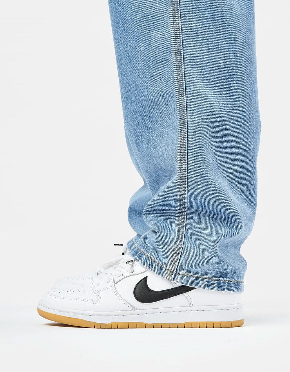 Carhartt WIP Single Knee Pant - Blue (Stone Bleached) - Image 8