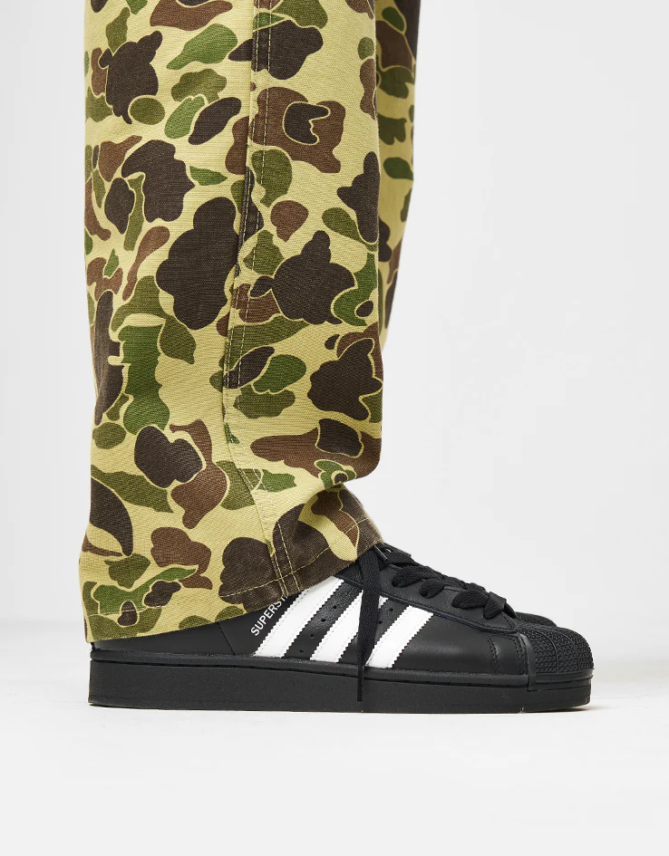 Carhartt WIP Single Knee Pant - Camo Duck/Green (Stone Washed) - Image 7