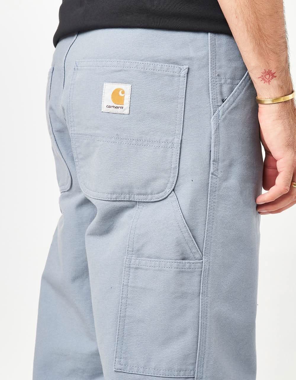 Carhartt WIP Single Knee Pant - Dove Grey (Rinsed) - Image 4