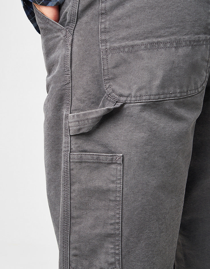 Carhartt WIP Single Knee Pant - Graphite (Stone Canvas) - Image 5
