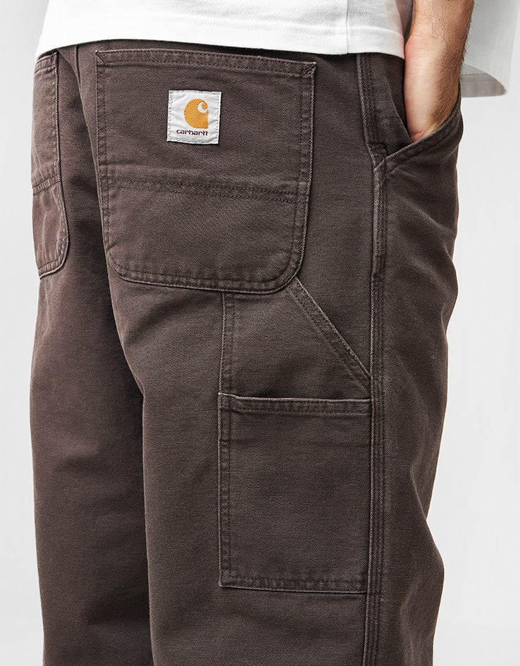 Carhartt WIP Single Knee Pant - Tobacco (Stone Canvas) - Image 6
