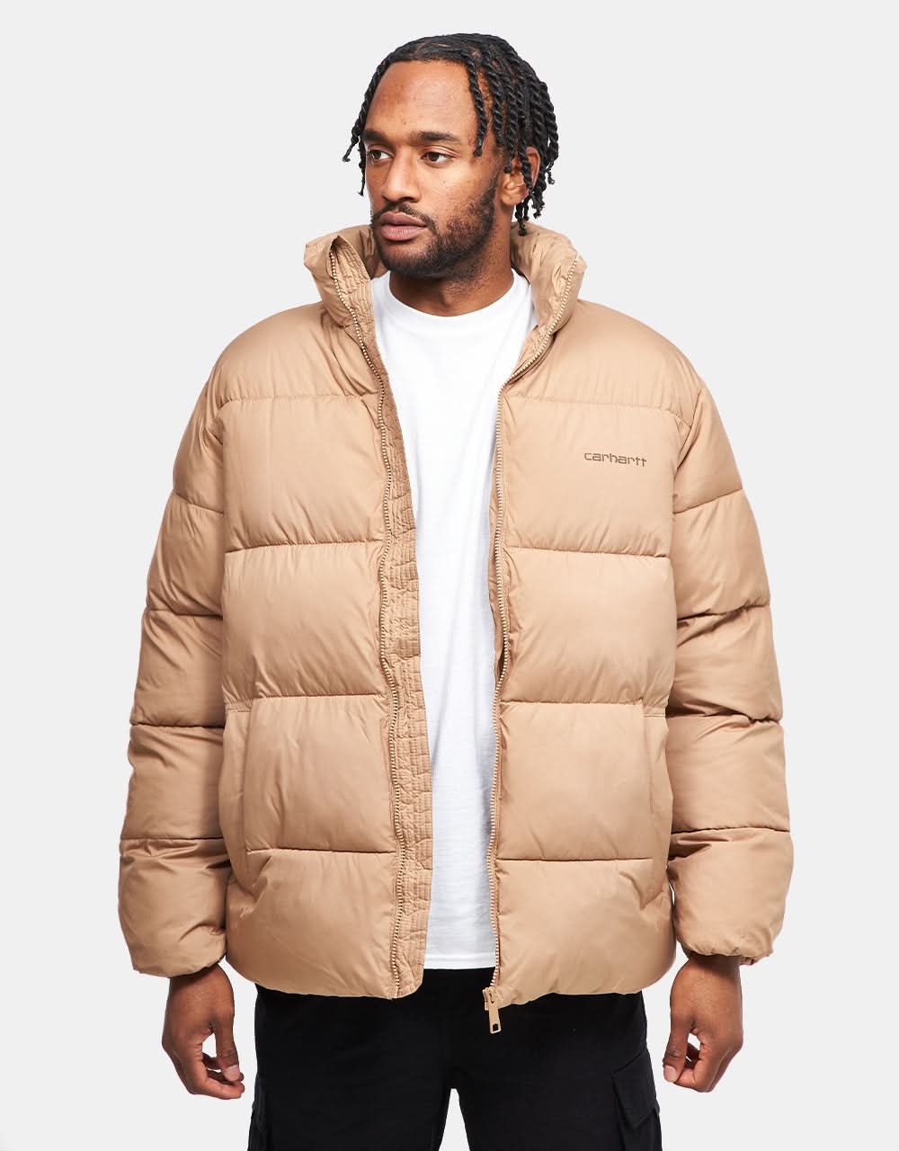 Carhartt WIP Springfield Jacket - Peanut/Chocolate - Image 3