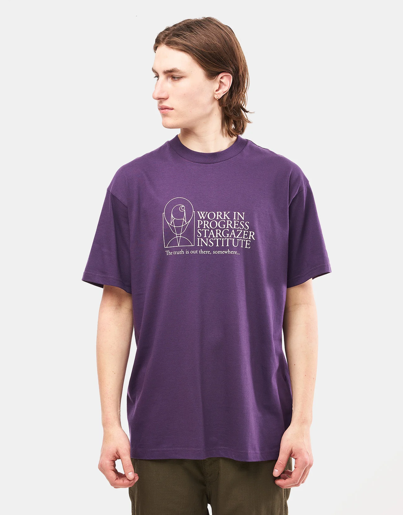 Carhartt WIP Stargazer T-Shirt - Huckleberry/Wax - Image 2