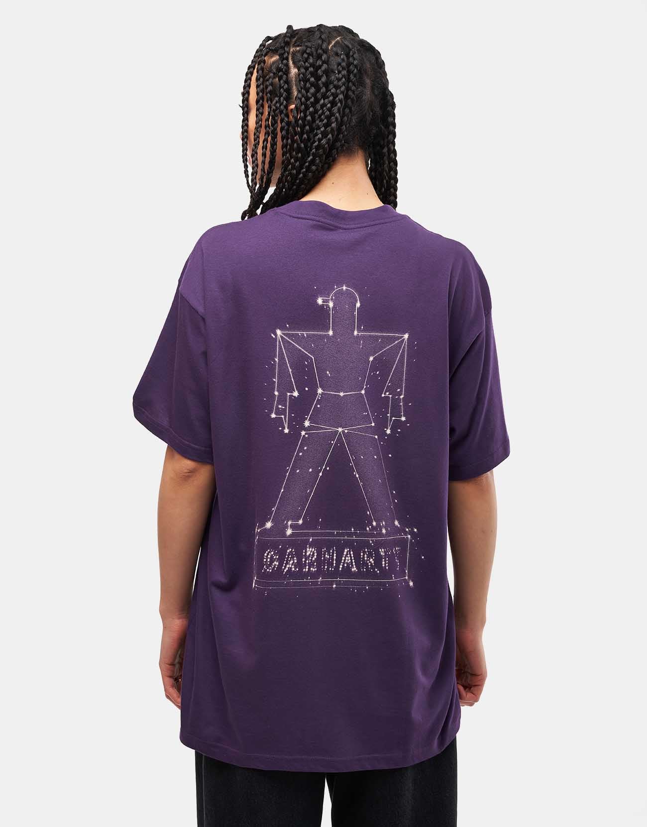 Carhartt WIP Stargazer T-Shirt - Huckleberry/Wax - Image 5