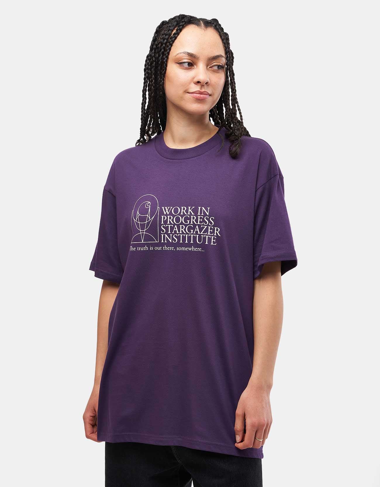 Carhartt WIP Stargazer T-Shirt - Huckleberry/Wax - Image 6