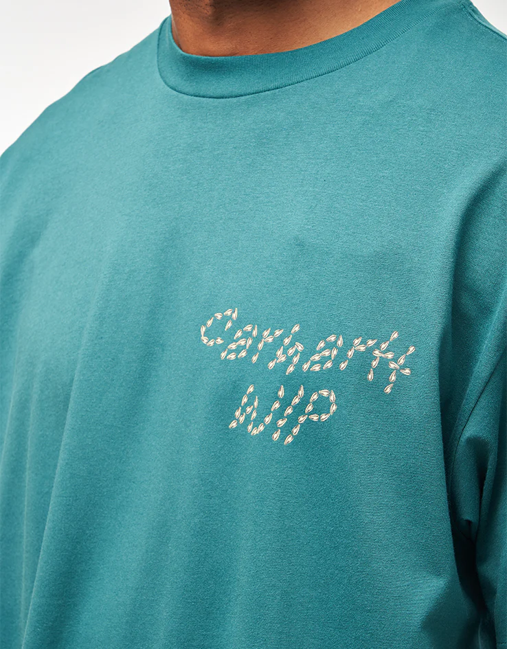 Carhartt WIP Sunflower T-Shirt - Rainforest - Image 4