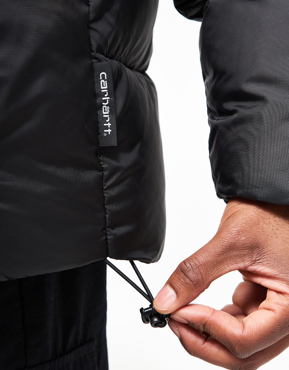 Carhartt WIP Toronto Jacket - Black/Camo Duck/Green - Image 9