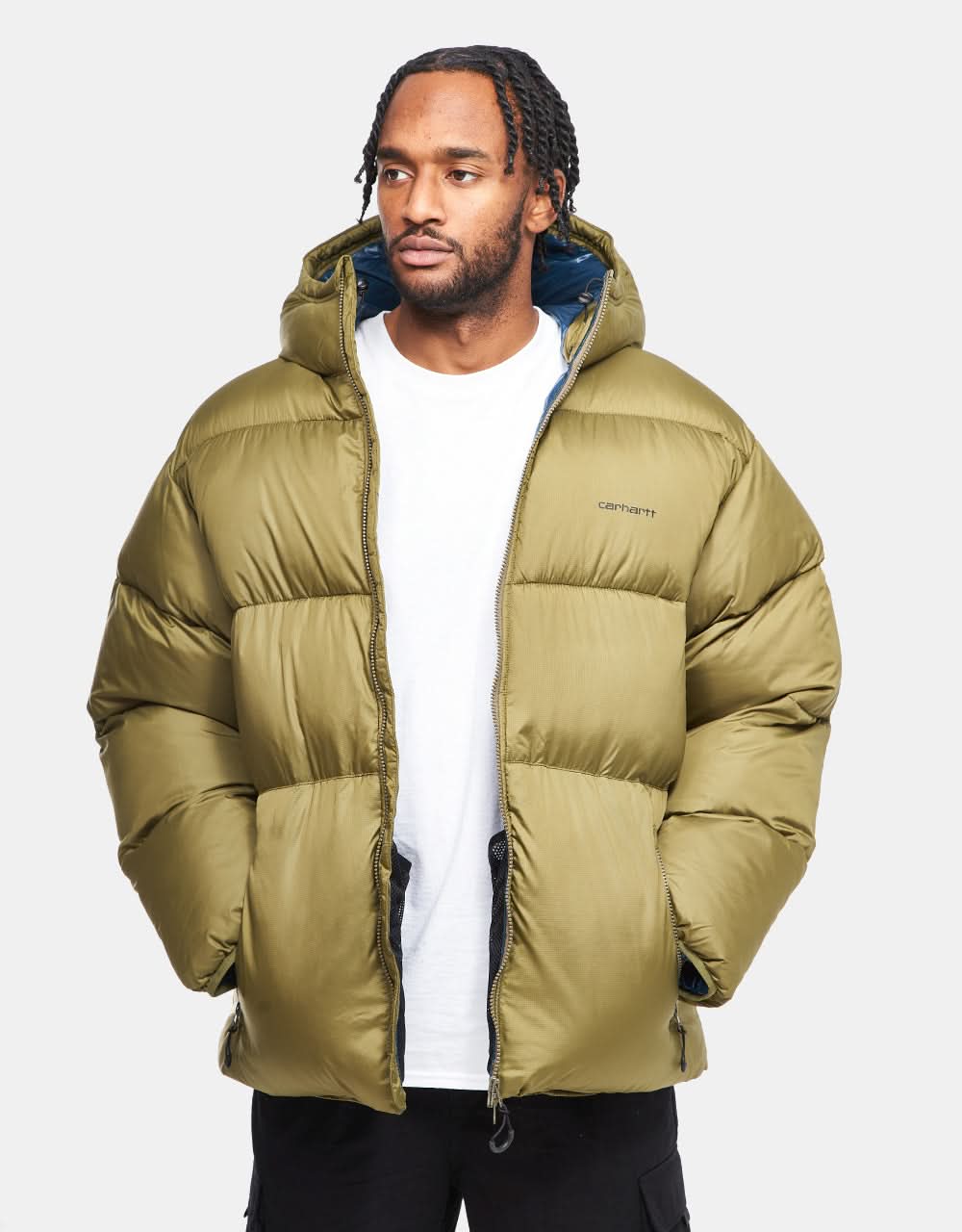 Carhartt WIP Toronto Jacket - Capulet/Duck Blue - Image 2