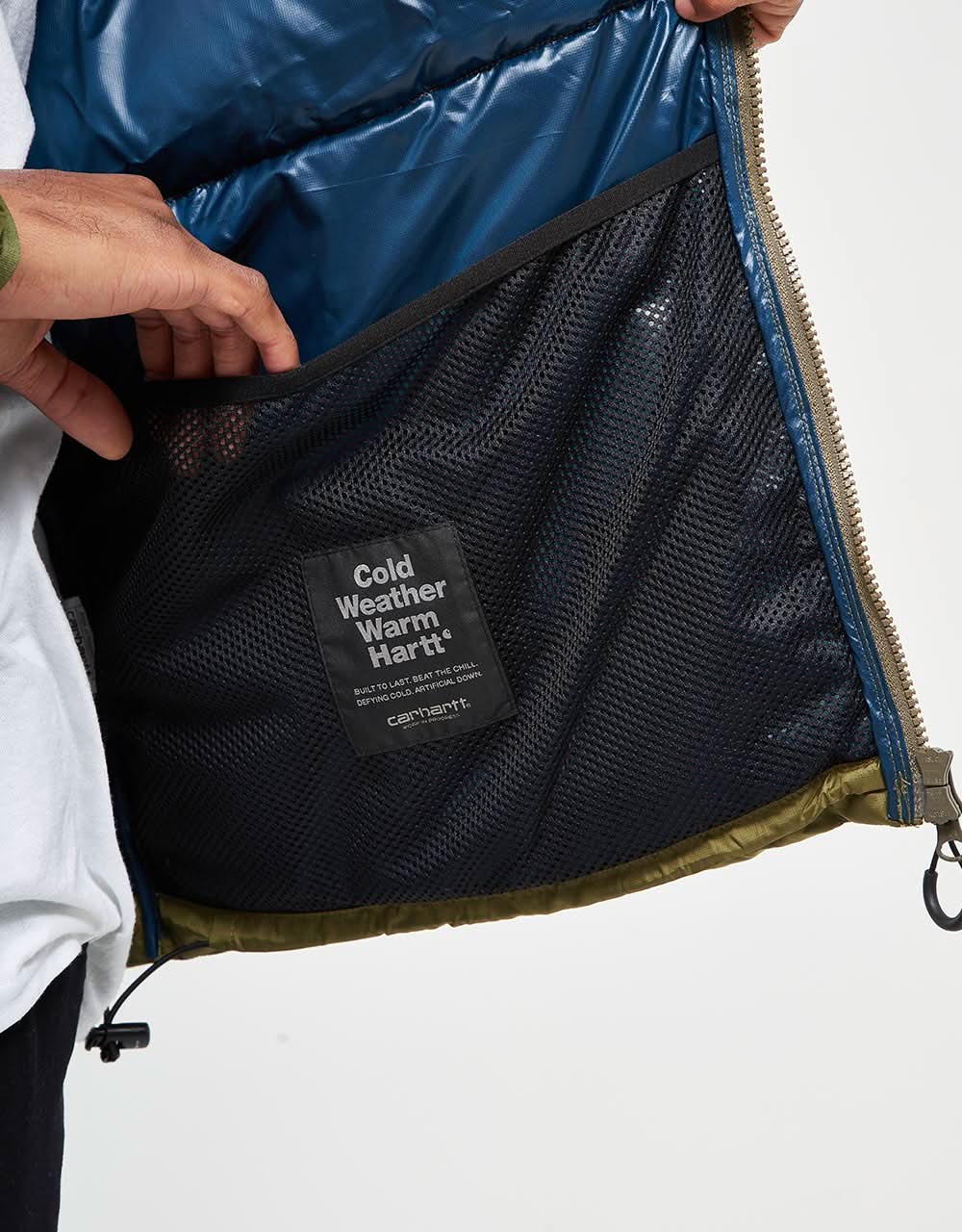 Carhartt WIP Toronto Jacket - Capulet/Duck Blue - Image 8