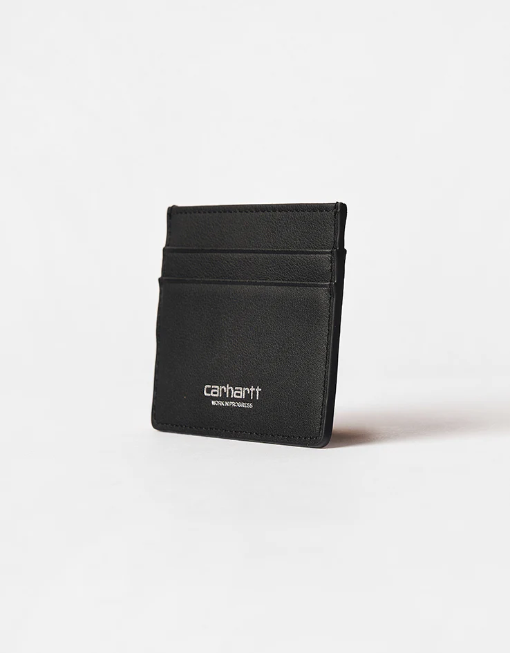 Carhartt WIP Vegas Cardholder - Black/Silver - Image 5