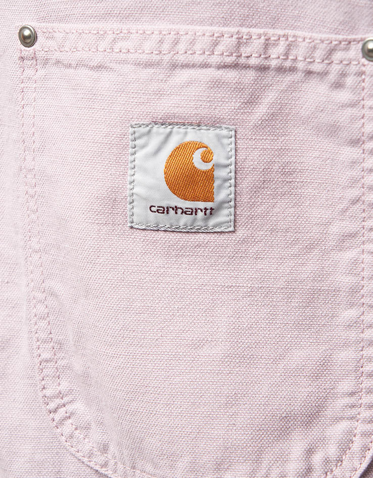 Carhartt WIP Walter Chore Coat - Pink Fog (Garment Dyed) - Image 5