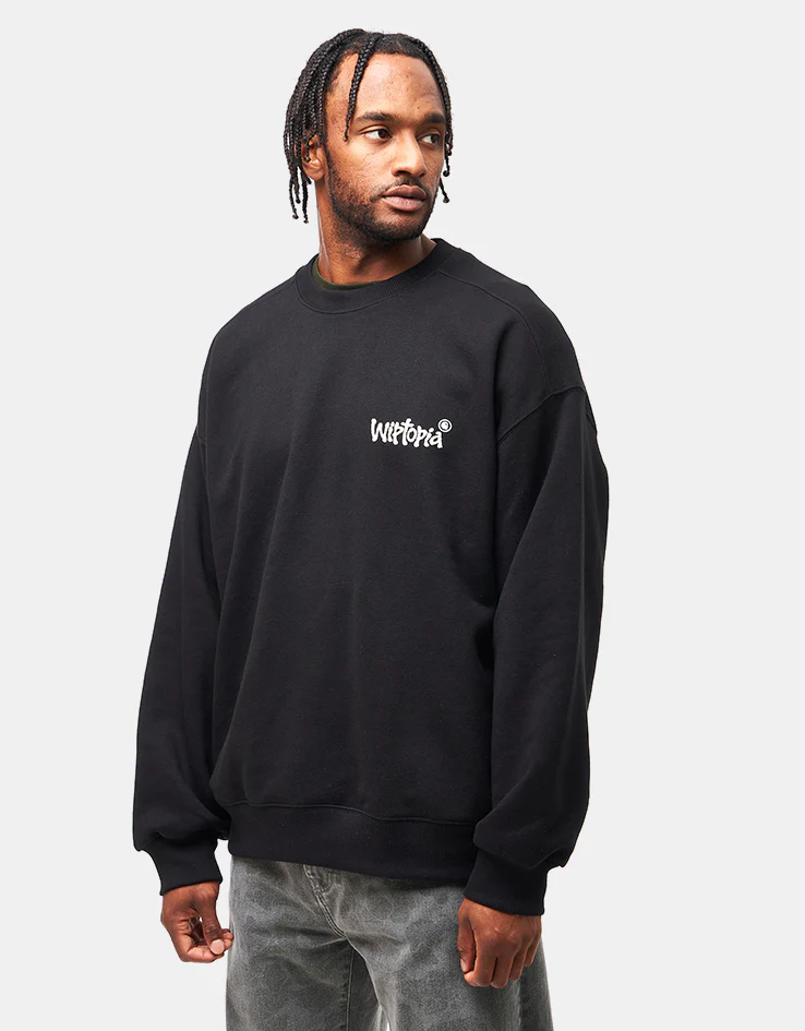 Carhartt WIP Wiptopia Sweatshirt - Black - Image 2