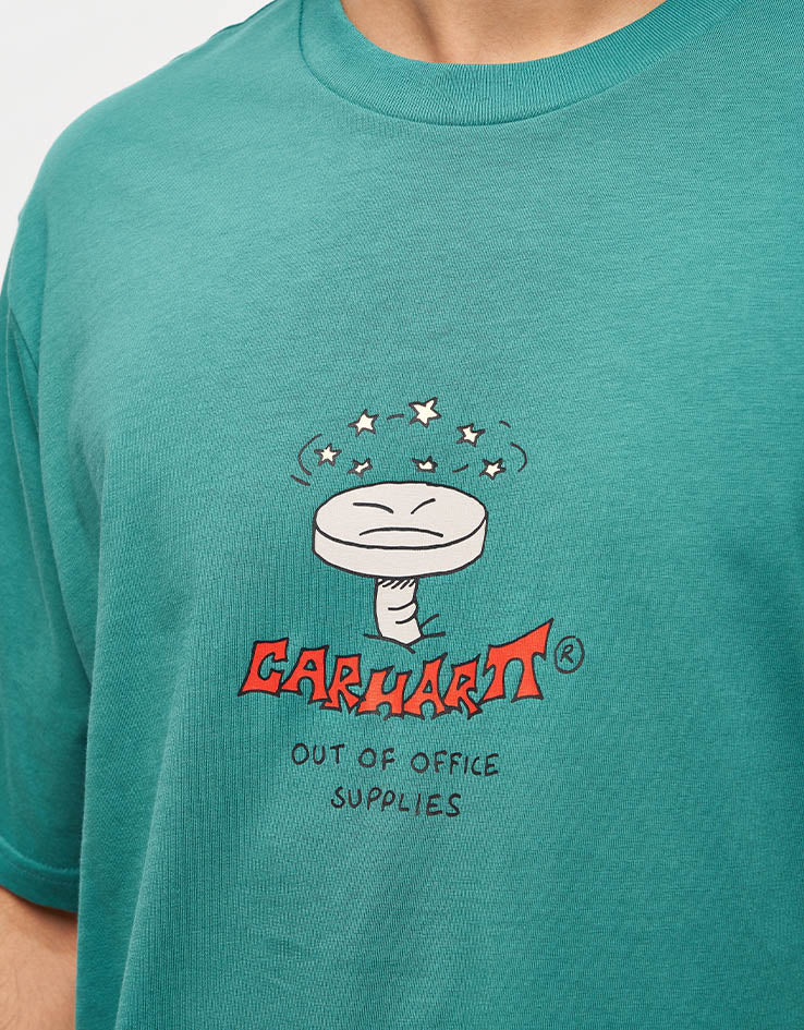 Carhartt WIP Work Life Romance T-Shirt - Saguaro - Image 3