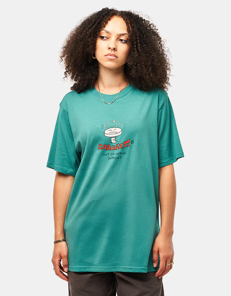 Carhartt WIP Work Life Romance T-Shirt - Saguaro - Image 4