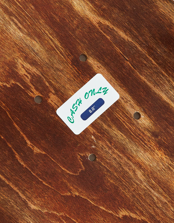Cash Only 'Gamble' Skateboard Deck - 8" - Image 4