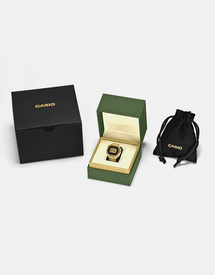Casio 50th Anniversary CRW-001G-9ER Digital Ring Watch - Gold - Image 7