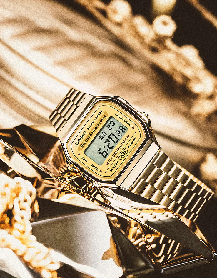Casio A168WG-9EF Watch - Gold - Image 2